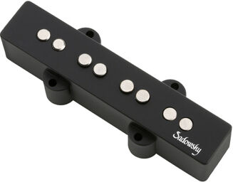 MetroExpress J-Style Pickup N Black with silver Logo