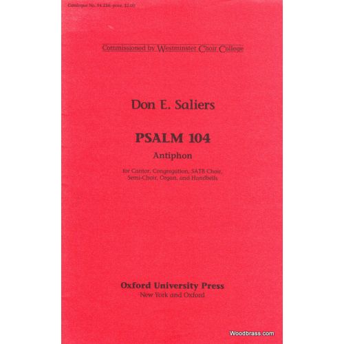 Saliers Don E. - Psalm 104 - Antiphon