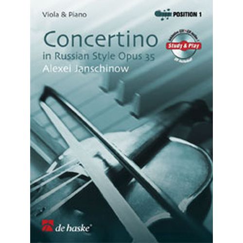 JANSCHINOW ALEXEI - CONCERTINO OP.35 - ALTO, PIANO