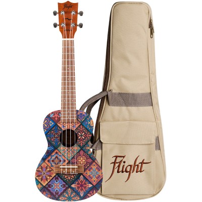 AUC33 Art Concert Ukulele - Fusion - Version anglaise