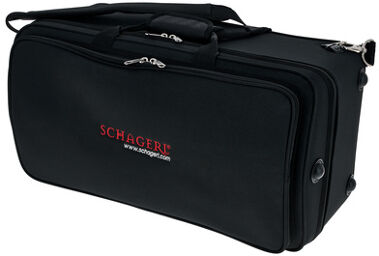 Compact Double Trumpet Case Noir