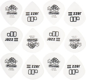 Tortex Jazz III White 1,00 Blanc