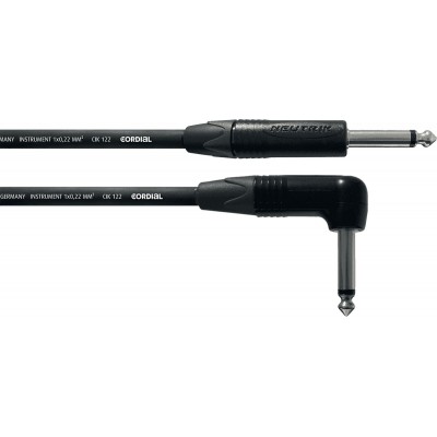 Cable Guitare Jack Droit /Coudéé 9 M