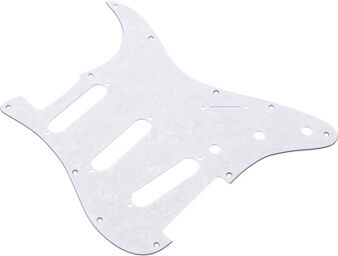 Parts Pickguards SSS WP Nacre blanche