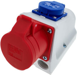 9215-6 Combo 16A 5pol Wall