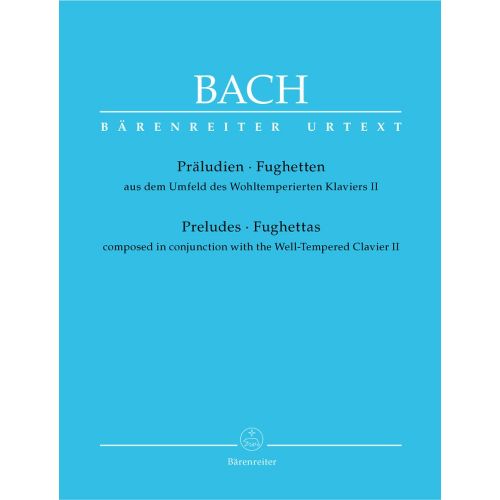 Bach J.S. - Preludes et Fugues Composes En Meme Temps Que Le Clavier Bien Tempere Vol.2 - Piano