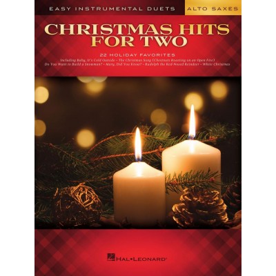 Christmas Hits for Two Alto Saxes