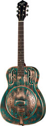 RM-997-VG Resonator Distressed Vintage Green
