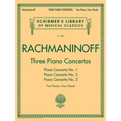 3 Piano Concertos: Nos. 1, 2, and 3