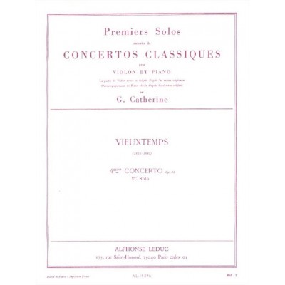 Premier Solo Extrait concerto No.4 Op31