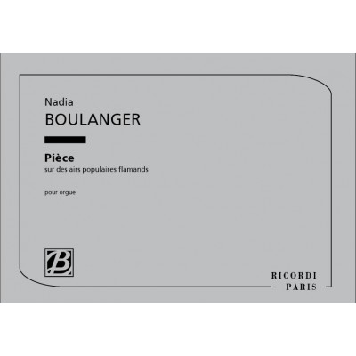 Piece sur des Airs Populaires Flamands