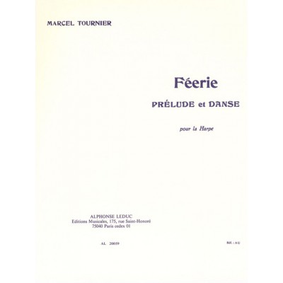 Tournier Marcel - Feerie - Prelude et Danse - Harpe