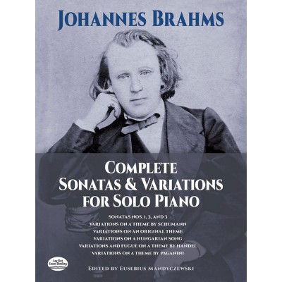 Brahms Complete Sonatas And Variations - Piano Solo