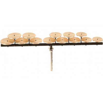 Set De Crotales Graves Avec Mounting Bar et Stand