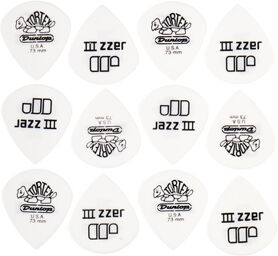 Tortex Jazz III White 0,73 Blanc