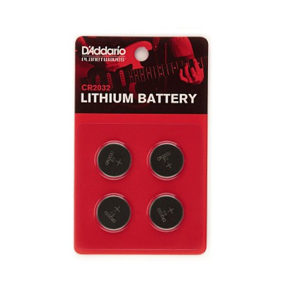 PW-CR2032-04 Lot de 4 Piles Lithium CR2032