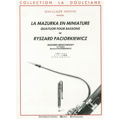 Paciorkiewicz - Mazurka En Miniature - Quatuor Bassons