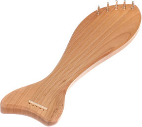 Dolphin Lyre Cherry Wood