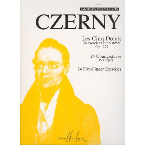 Czerny Carl - Les 5 Doigts Op.777 - Piano