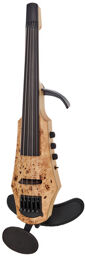 CR5-VN-PB Electric Violin Poplar Burl