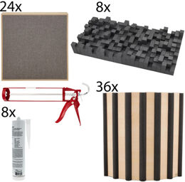 Rehearsal Room Set XL Prof. Anthracite