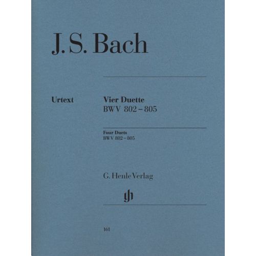 BACH J.S. - FOUR DUETS BWV 802-805