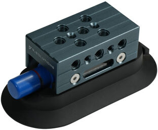 Oval Suction Cup Gray