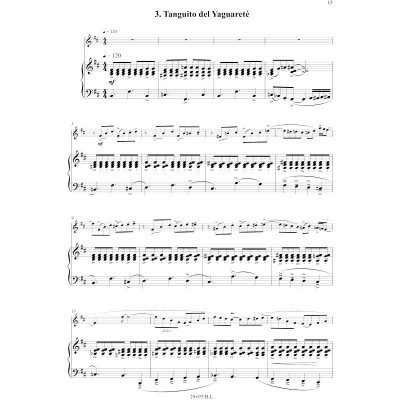 Teruggi - Miniatures Tangos Vol.2 - Instrument Mélodique et Piano