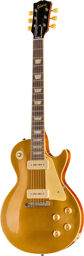 Les Paul 54 Goldtop Heavy Aged Double Gold avec coloration Aniline sur le fond