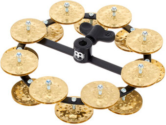 HTHH2B-BK Hi-Hat Tambourine Noir