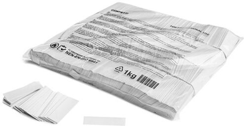 Slow Confetti 55x17mm White blanc