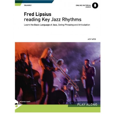 Lipsius Fred - Reading Key Jazz Rhythms For Trumpet + Audio