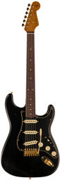 Custom 62 Strat JRN CC AB Aged Black