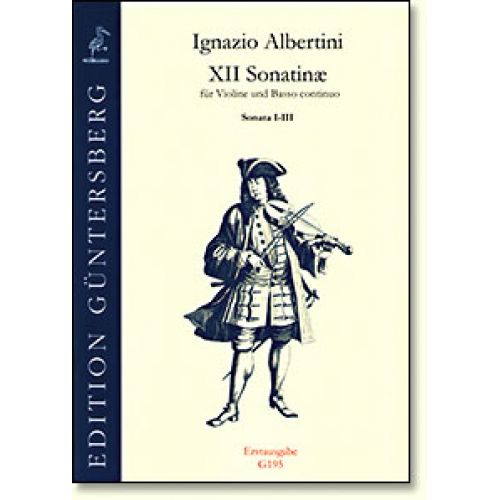 Albertini I. - 12 Sonaten Fur Violine Und B.C. (sonaten X-xii)