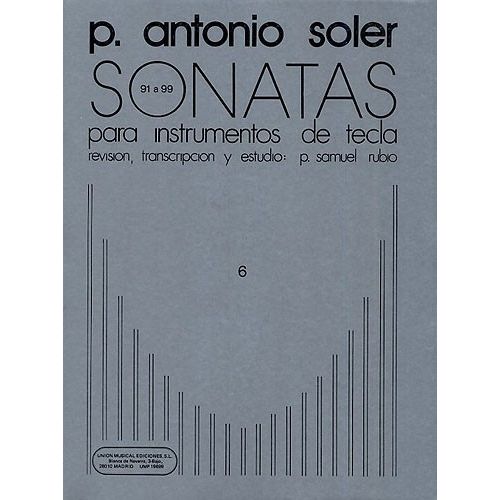 Antonio Soler Sonatas Volume Six - Piano Solo