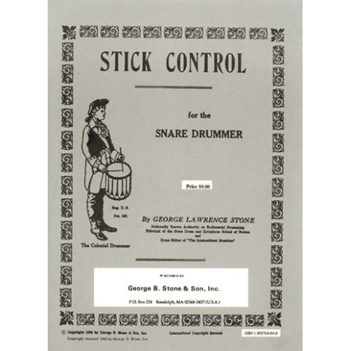 Stick Control For The Snare Drummer - Stone George Lawrence