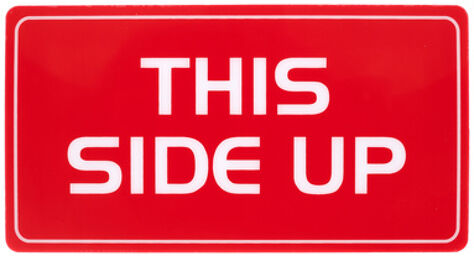 Tourlabel This Side Up Rouge