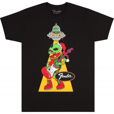 Ugly Christmas Tee Alien Blk L