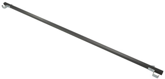 Cross Rail 200cm 45x45 Bk Noir