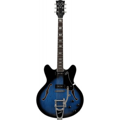 Bobcat V90 Bigsby Sapphire Blue