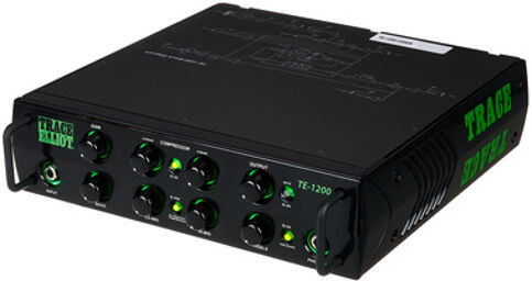 TE-1200 Bass Amp Head Noir