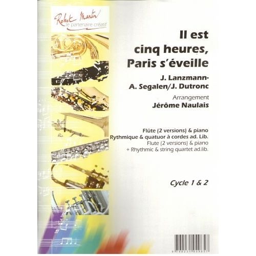Robert Min Dutronc J. - Naulais J. - Il Est Cinq Heures, Paris S'Veille, Flte Solo