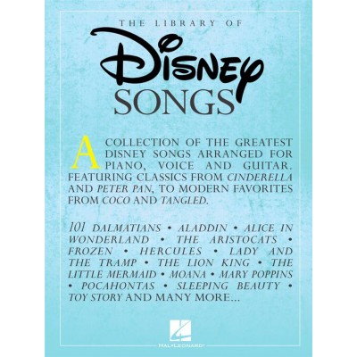 The Library Of Disney Songs - PVG