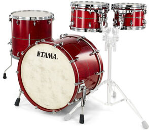 STAR Drum Maple Stand. RRCM Raspberry Curly Maple