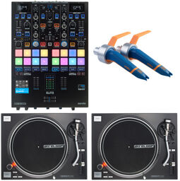 Reloop ELITE RP 7000 MK2 Bundle Noir profond métallique