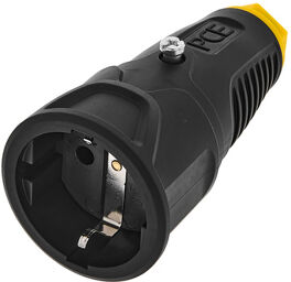 2520-se Taurus2 Socket Black with yellow marking ring