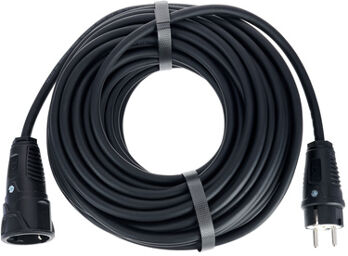 Power Cable 20m 1,5mm² Noir