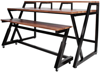 Headquarter Wood Studio Desk Noyer