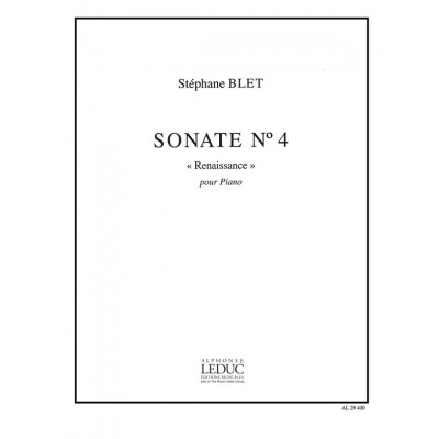 Blet Stephane - Sonate N°4