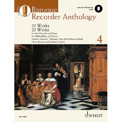 Bowman P./ Heyens G. - Baroque Recorder Anthology Vol.4 + Audio En Ligne
